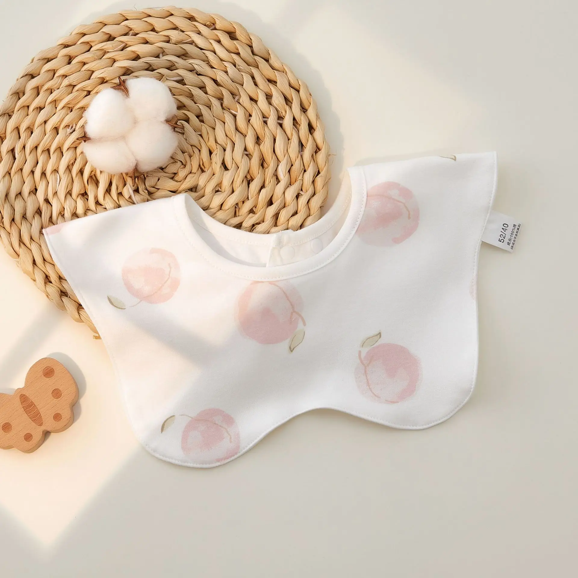 Newborn Cotton Triangle Towel Baby Scarf Gauze Small Bib