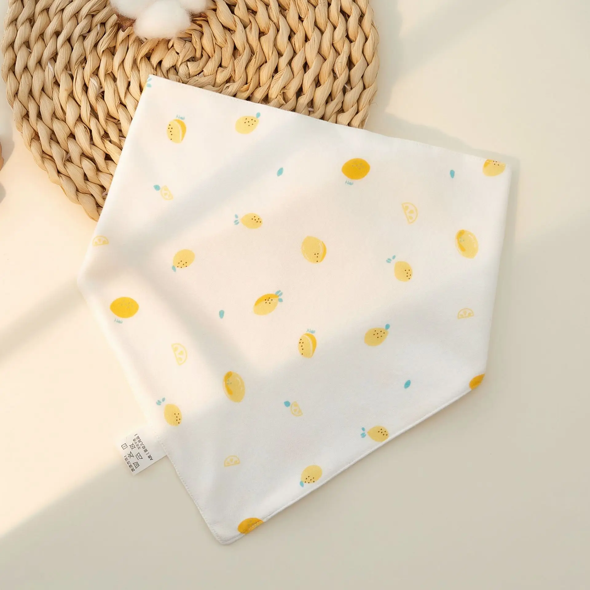Newborn Cotton Triangle Towel Baby Scarf Gauze Small Bib