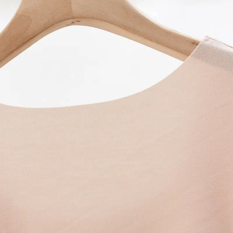 Women's Solid Color Round Neck T-Shirt Short Sleeve — feature 13
