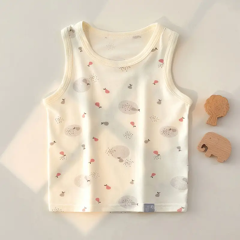 Infant Sleeveless Vest Modal Summer Top - Image 14