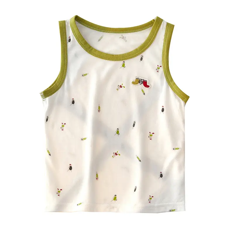 Infant Sleeveless Vest Modal Summer Top - Image 15