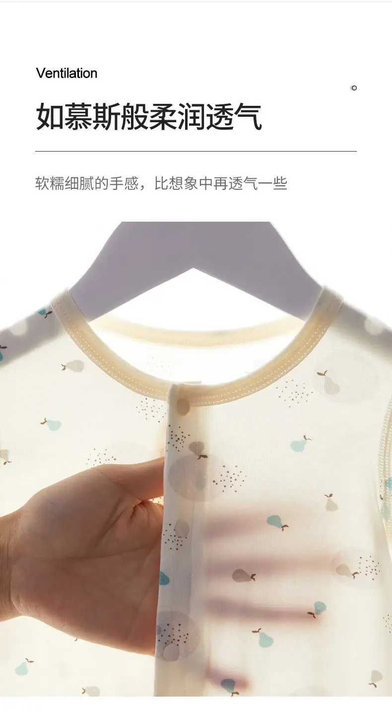 Infant Sleeveless Vest Modal Summer Top — feature 8
