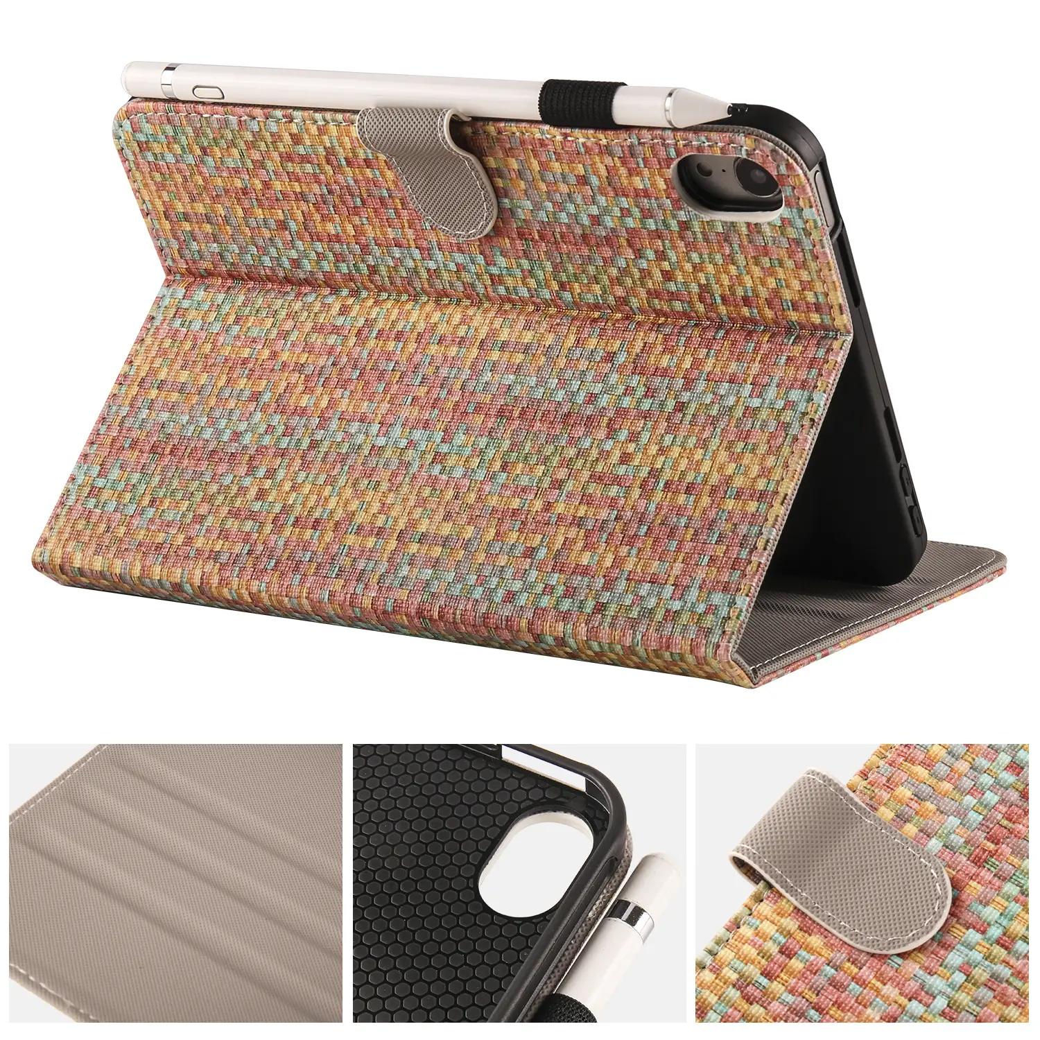 Woven Pattern iPad10.9 Protective Cover — feature 5