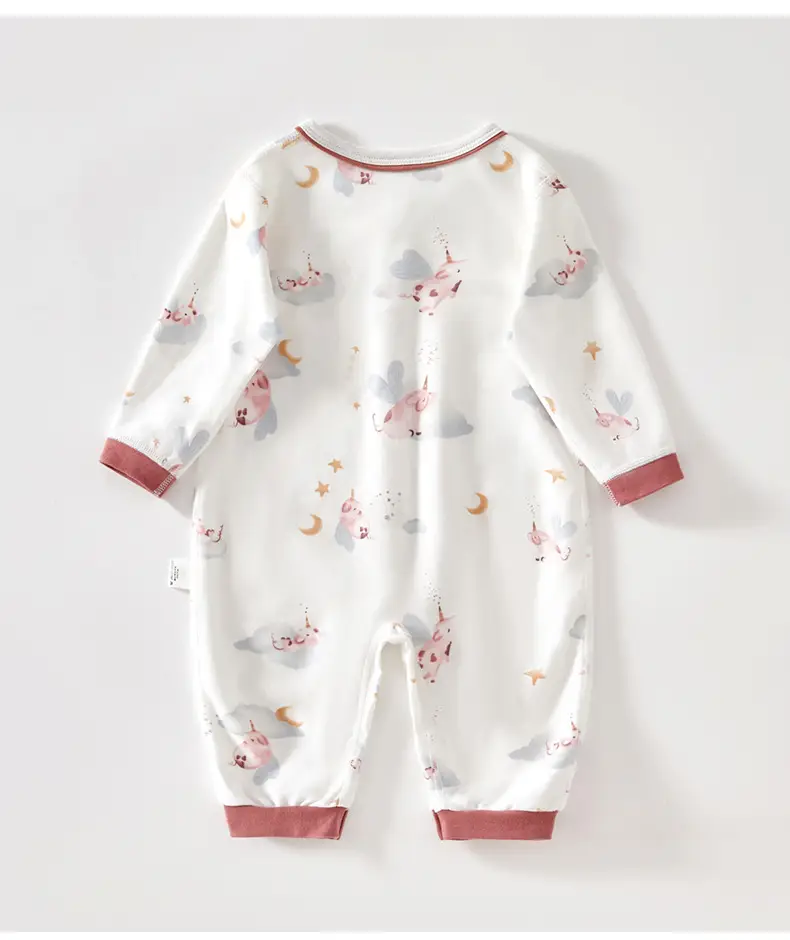 Baby Pure Cotton Newborn Jumpsuit Spring Autumn Winter — feature 13
