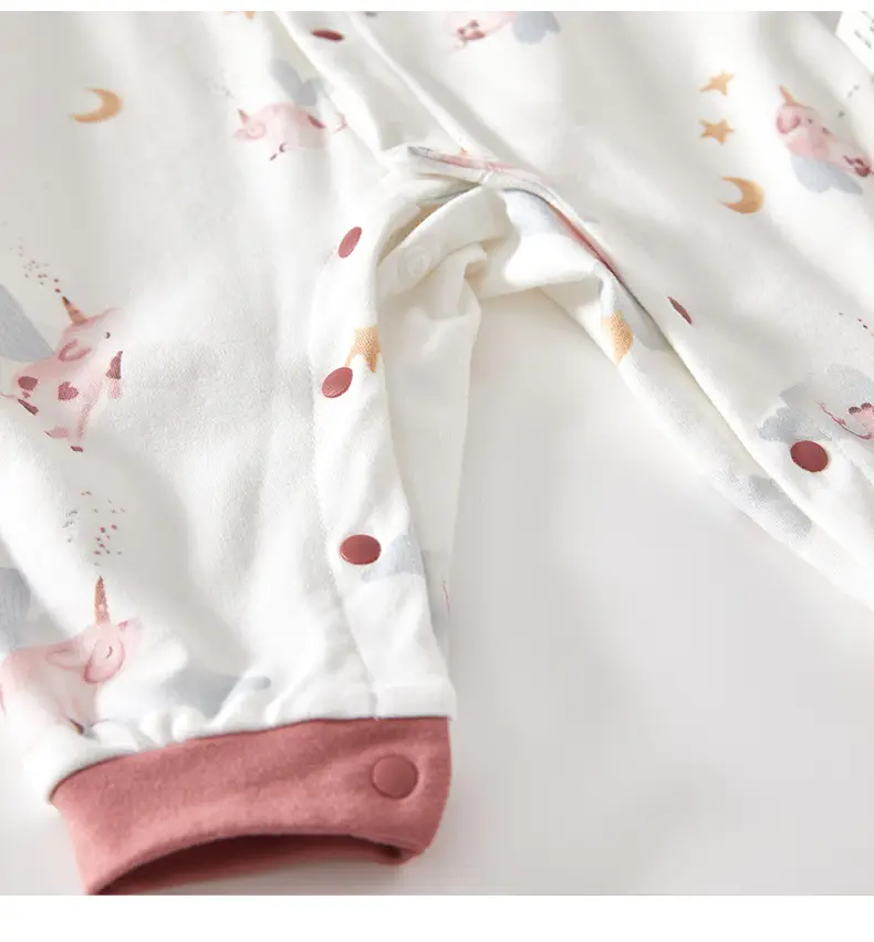Baby Pure Cotton Newborn Jumpsuit Spring Autumn Winter — feature 19