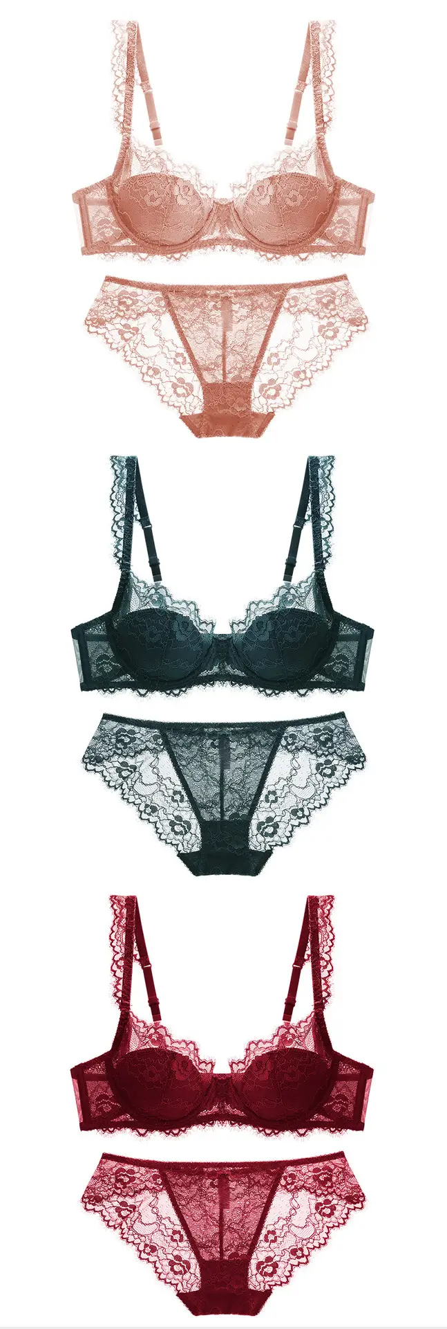 Lace Crossbody Bra Set for Women Summer — feature 26