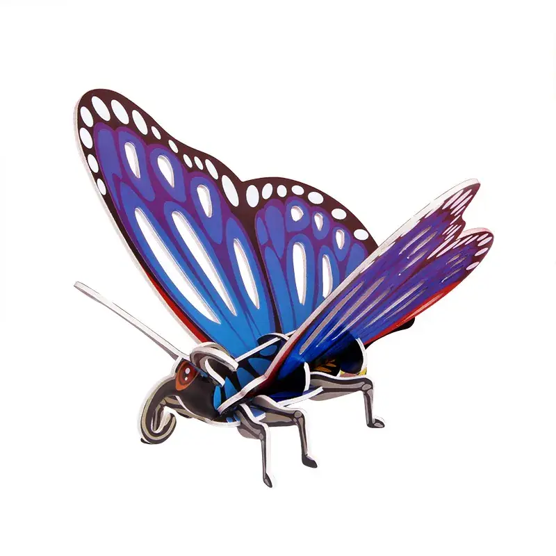 3D Paper Butterfly Puzzle for Kids Educational Toy - Image 6