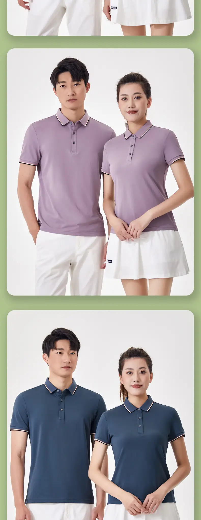 Men Navy Polo Shirt with Brand Tag — feature 14