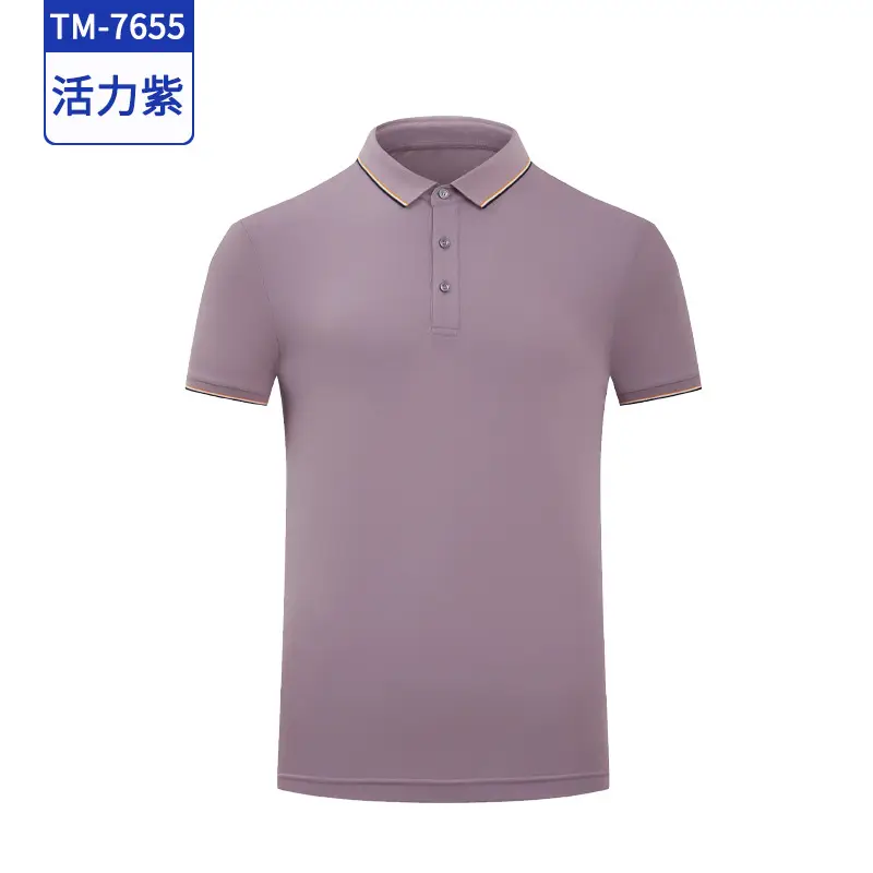 Men Navy Polo Shirt with Brand Tag
