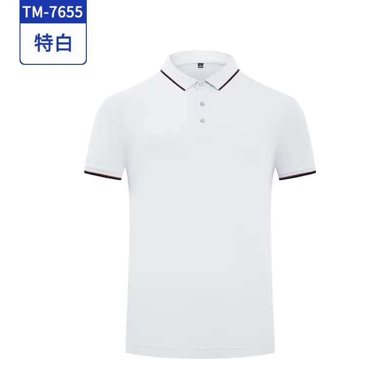 Men Navy Polo Shirt with Brand Tag