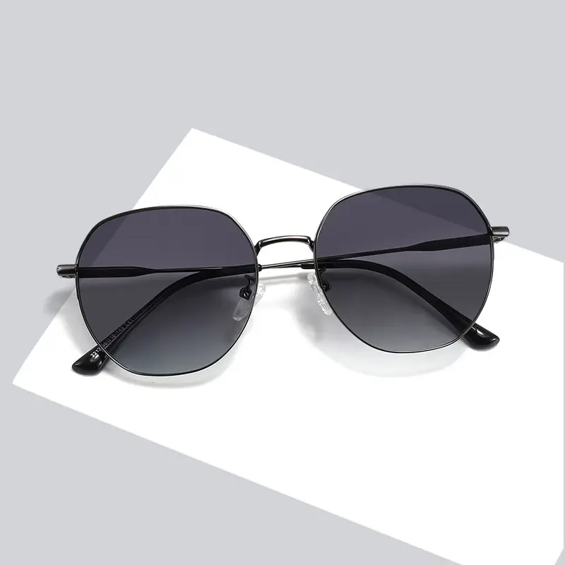 Men Women Metal Polarized Sunglasses UV Protection