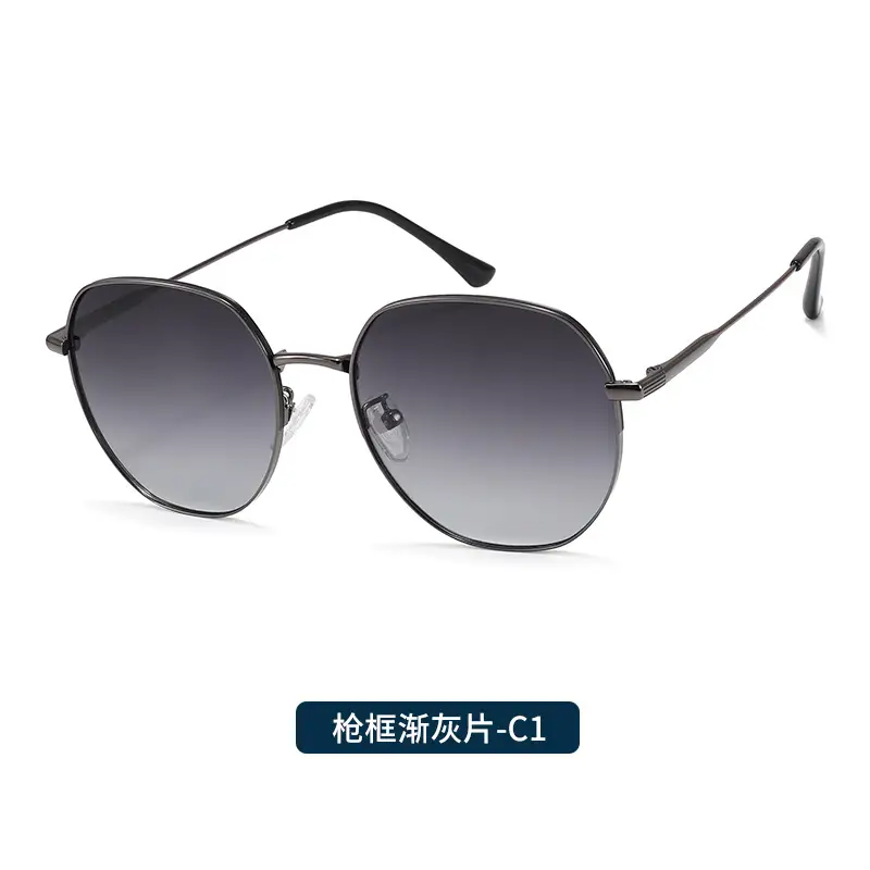 Men Women Metal Polarized Sunglasses UV Protection