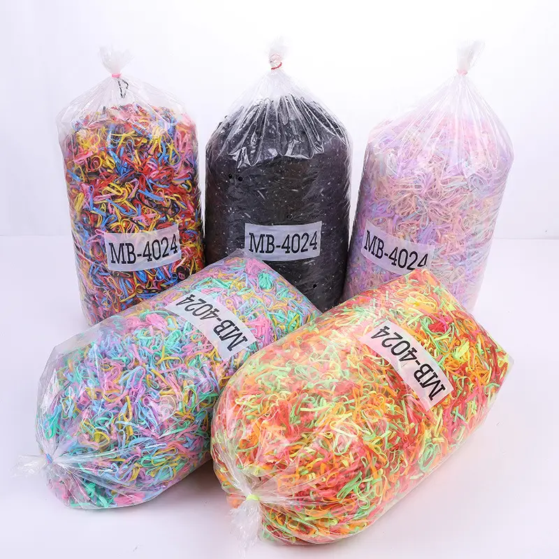 Thickened Rubber Hair Bands for Women & Children - Image 40