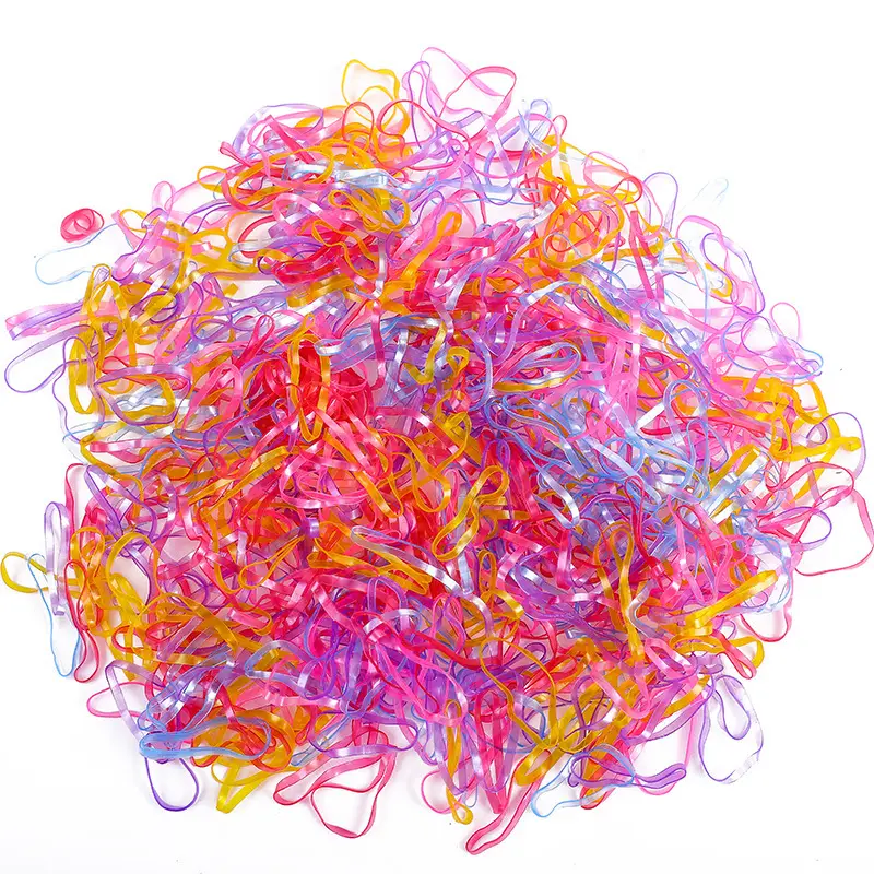 Thickened Rubber Hair Bands for Women & Children - Image 36