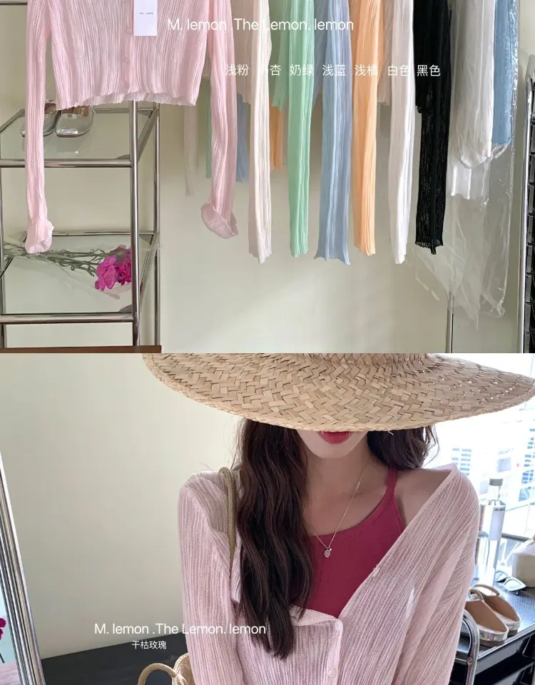 Women Cross-Border Ice Silk Sun Protection Blouse — feature 4