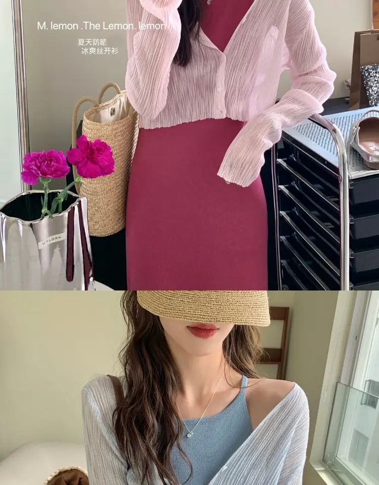Women Cross-Border Ice Silk Sun Protection Blouse — feature 6