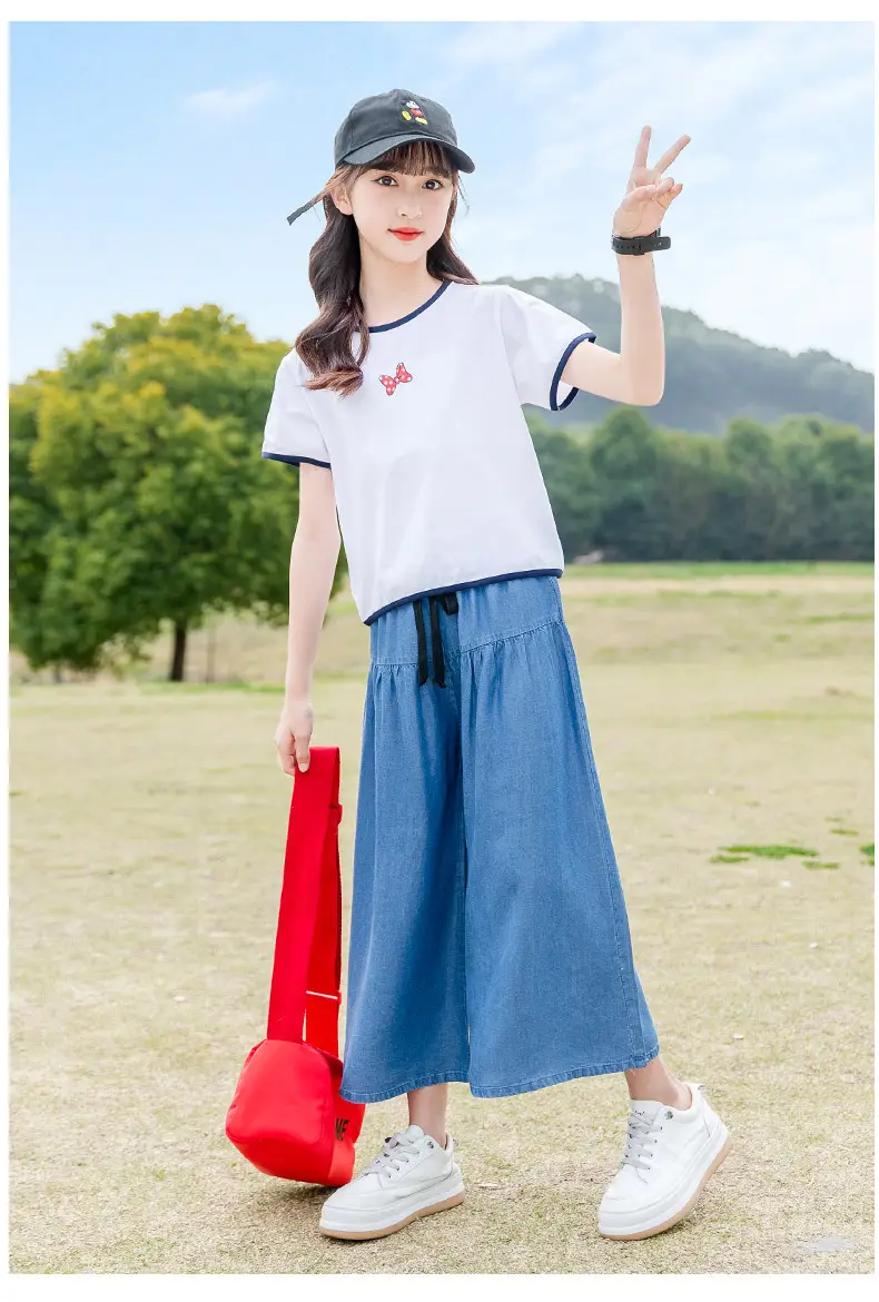 Girls 2-Piece Western Suit Medium Large Summer Wear — feature 25