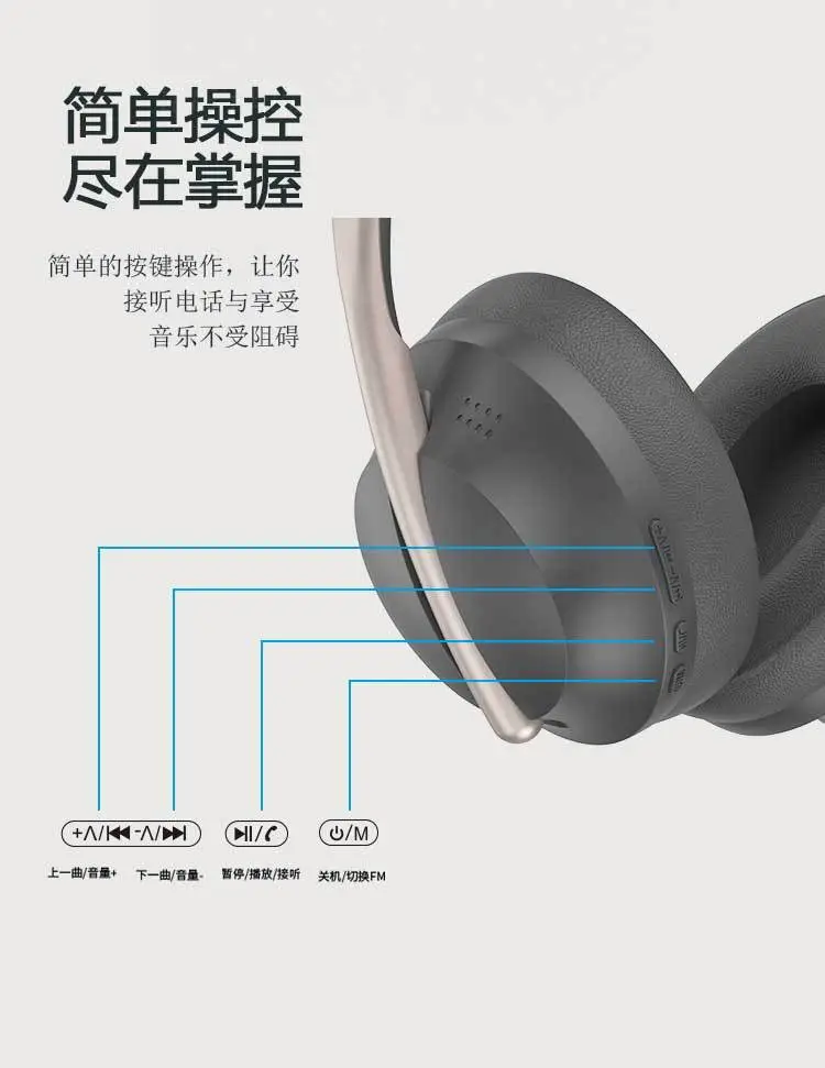 Pink Wireless Bluetooth Headset with Super Long Battery β feature 10