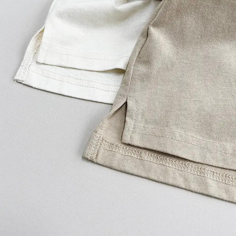 White Cotton Boys Polo Shirt Short Sleeve Summer — feature 32