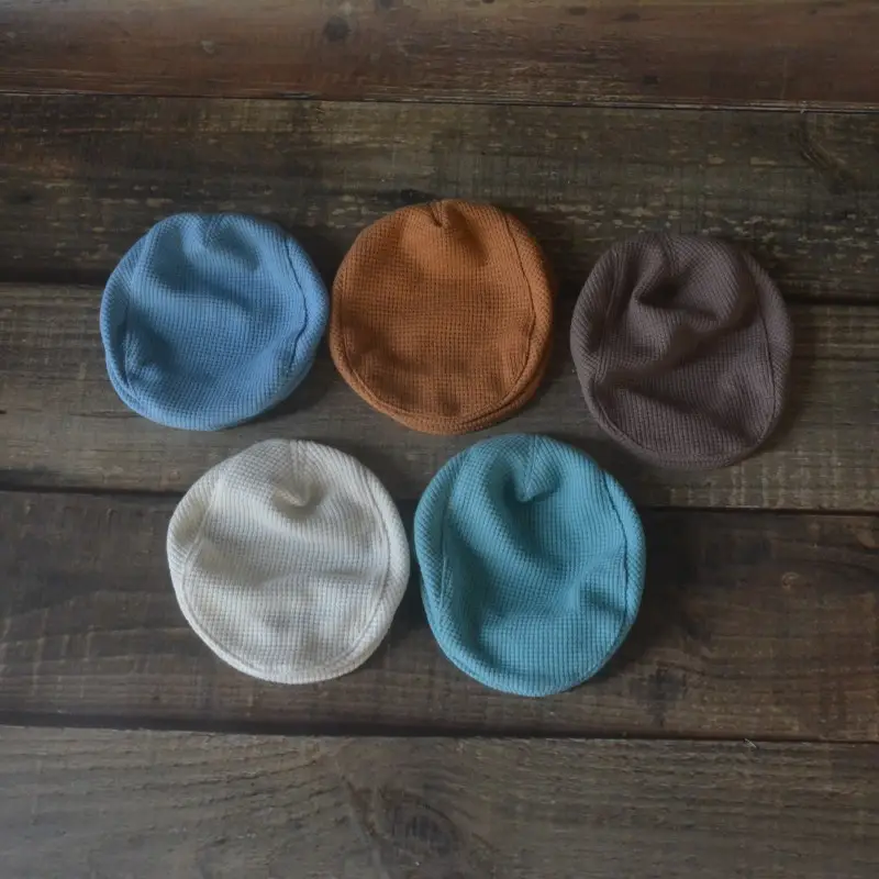 White Cotton Baby Hat & Pants Set for Newborns — feature 15