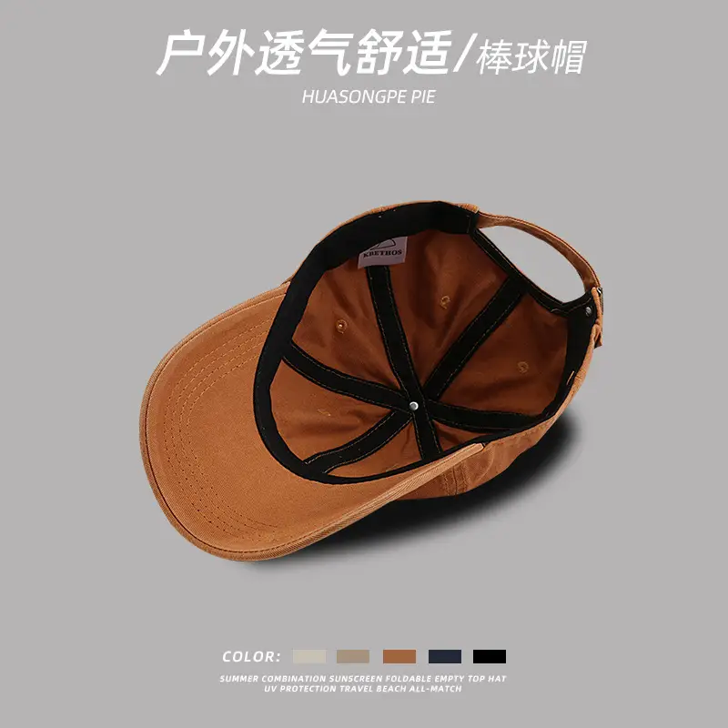 Summer Embroidered Baseball Caps for Women Men — feature 5