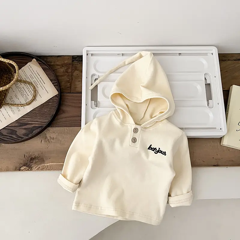 Brown Long Sleeve T-Shirt for Boys 2023 Spring - Image 7
