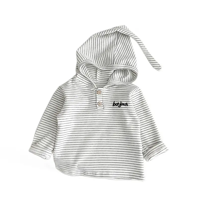 Brown Long Sleeve T-Shirt for Boys 2023 Spring - Image 9