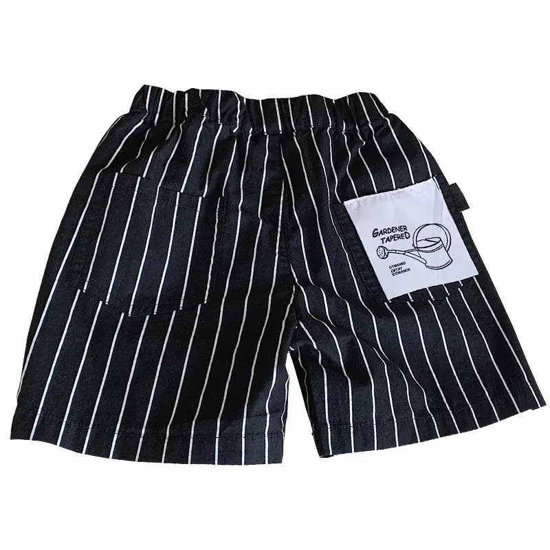 Children's Shorts 2025 Summer New Boys and Girls Cartoon Tape Baby Shorts Striped Trendy Pants