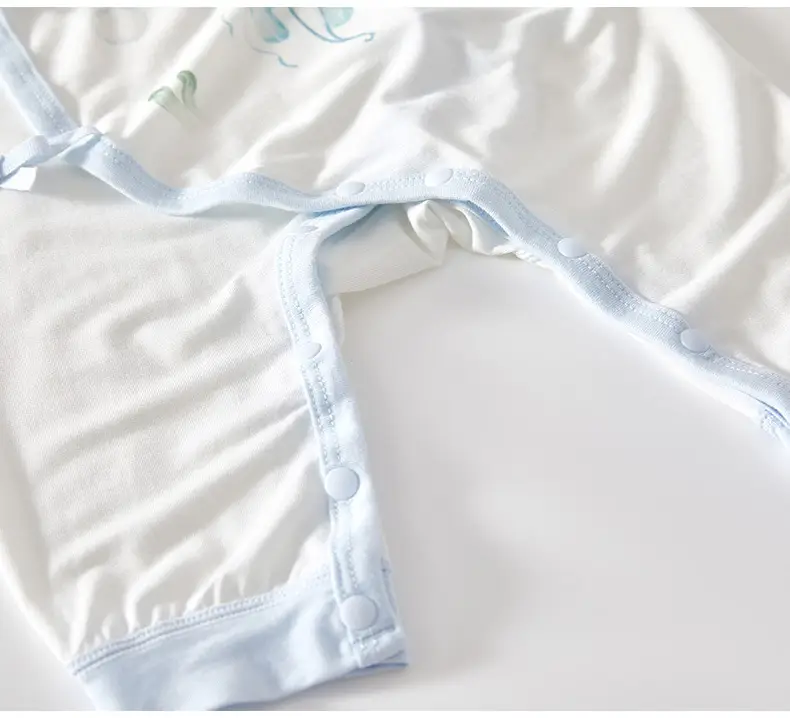Baby Baby Boy Girl Cotton Jumpsuit Yellow White — feature 36