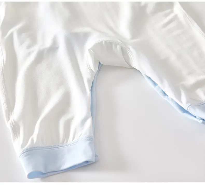 Baby Baby Boy Girl Cotton Jumpsuit Yellow White — feature 38