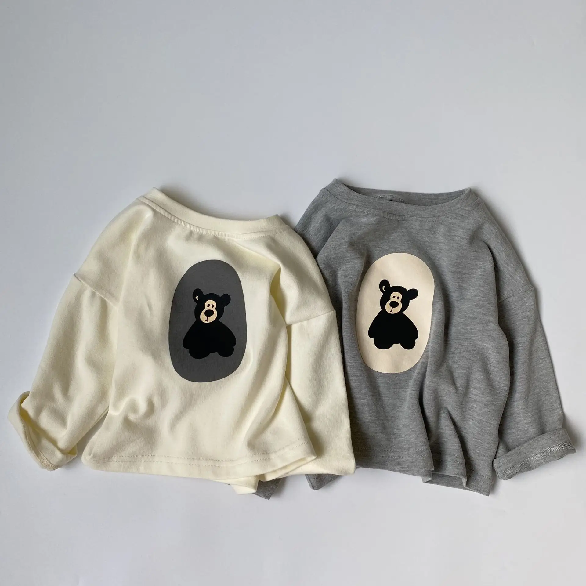 Gl-Kids Cartoon T-Shirt for Men Women Loose Thickened - Image 3