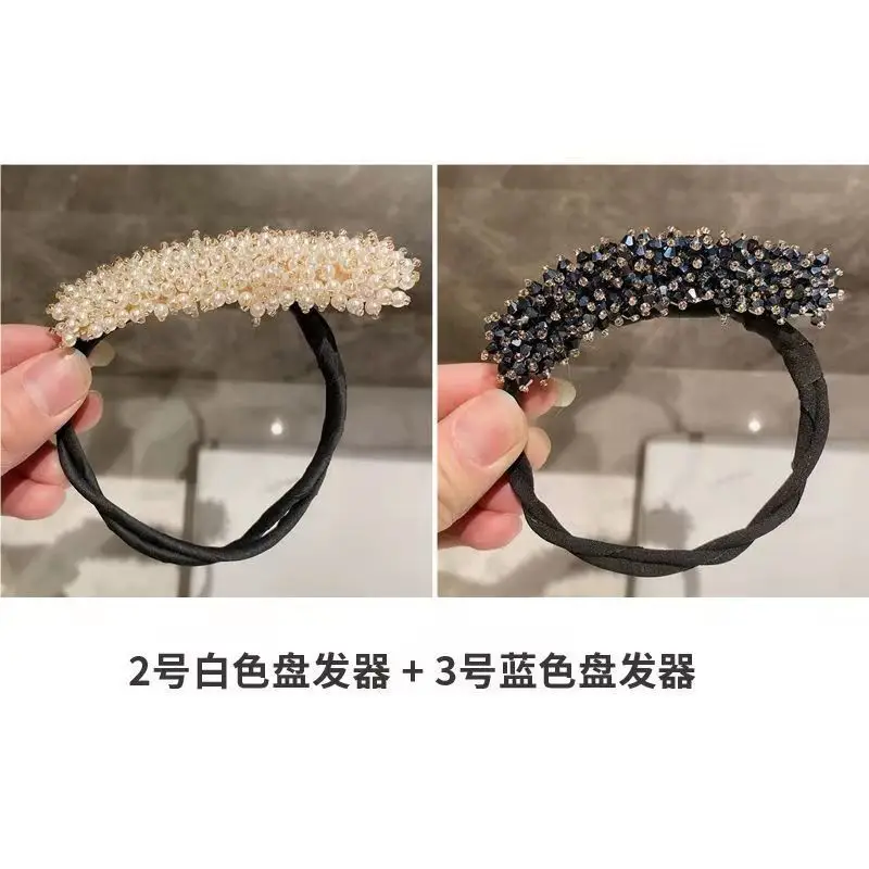 Crystal Hair Curler with Flower Bracelet for All Hair Types
