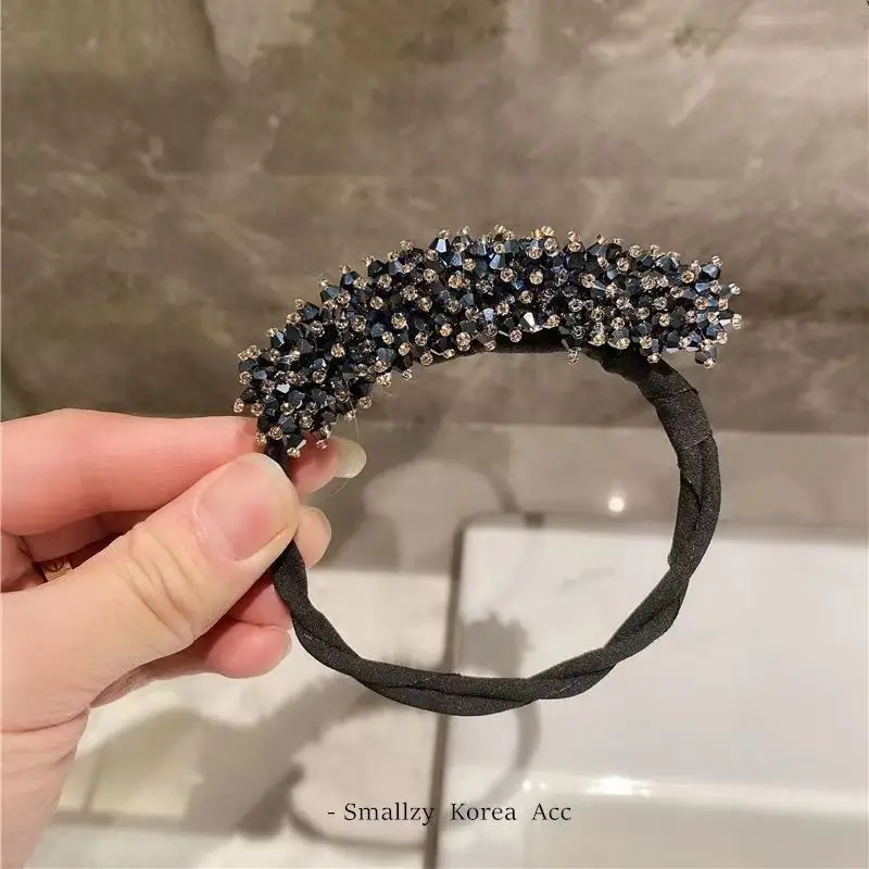 Crystal Hair Curler with Flower Bracelet for All Hair Types