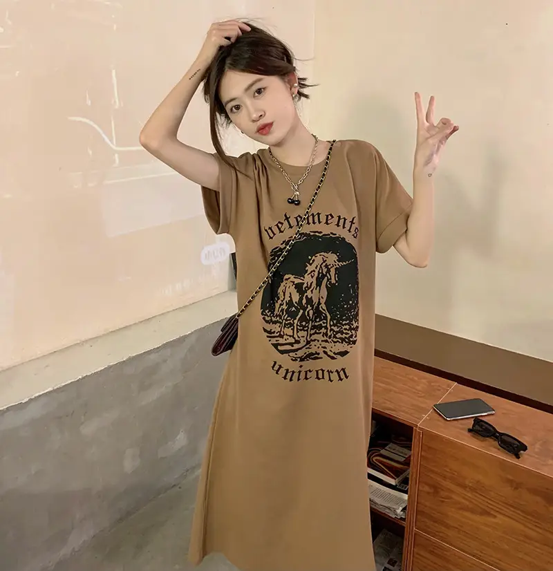 Women's Grey Graphic Long Sleeve Skirt Set — feature 16
