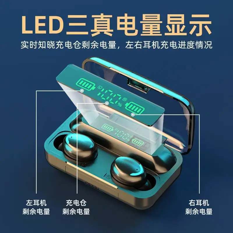 Touch Control Bluetooth Earphones with Battery Display - Image 12