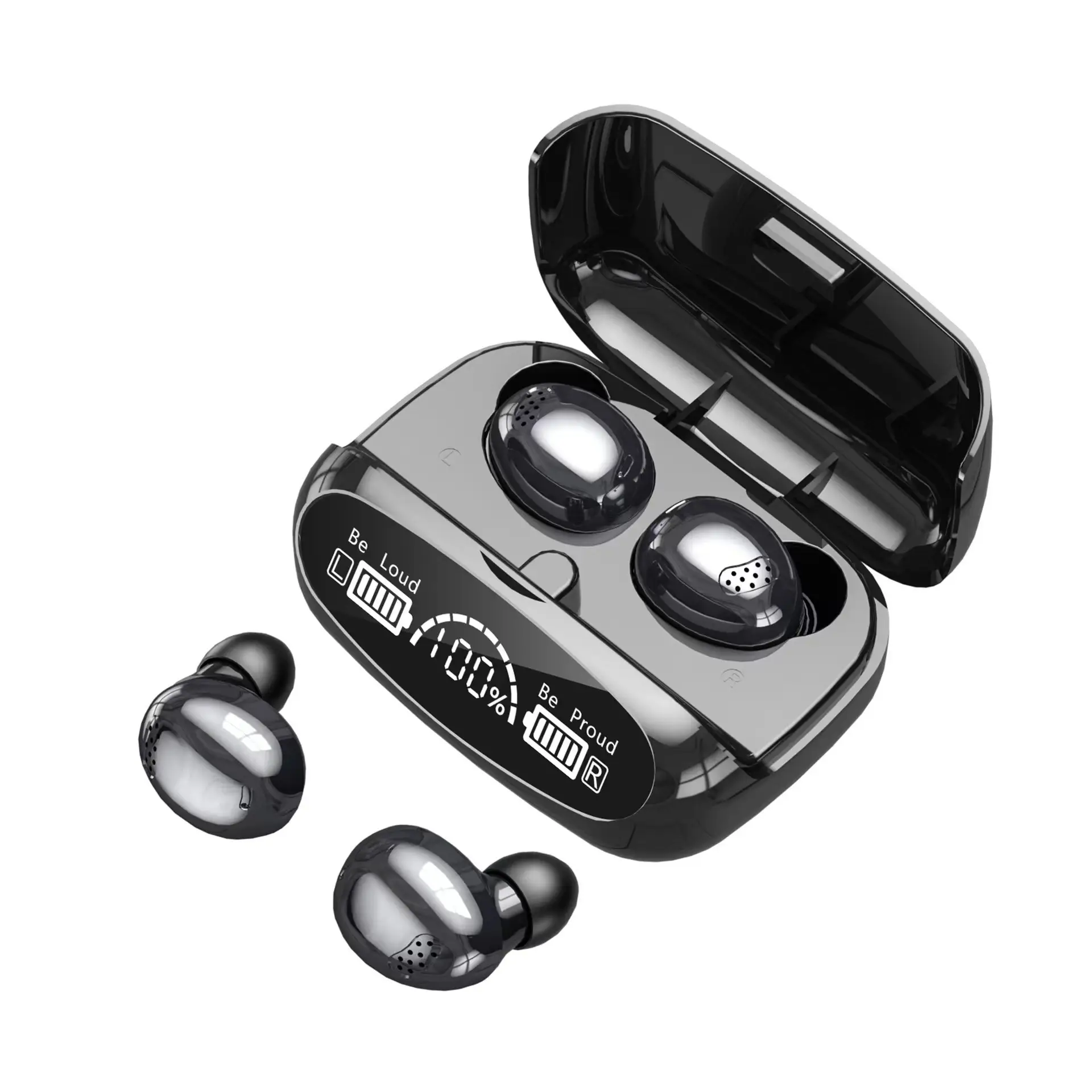 Touch Control Bluetooth Earphones with Battery Display - Image 7