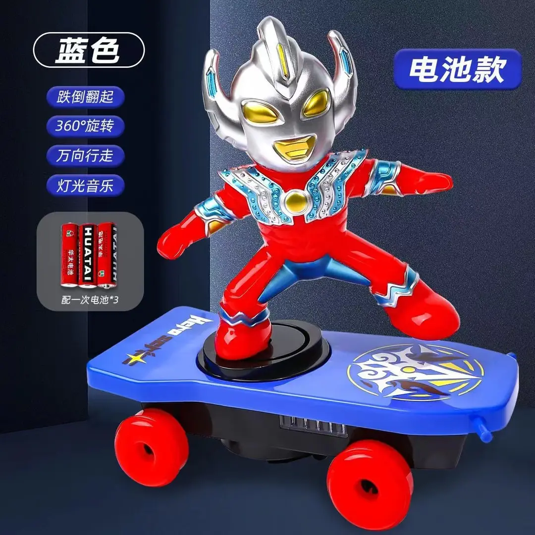 Douyin Spider-Man Toy Stunt Scooter 360 Tumbling Children's Educational Toy Dropshipping
