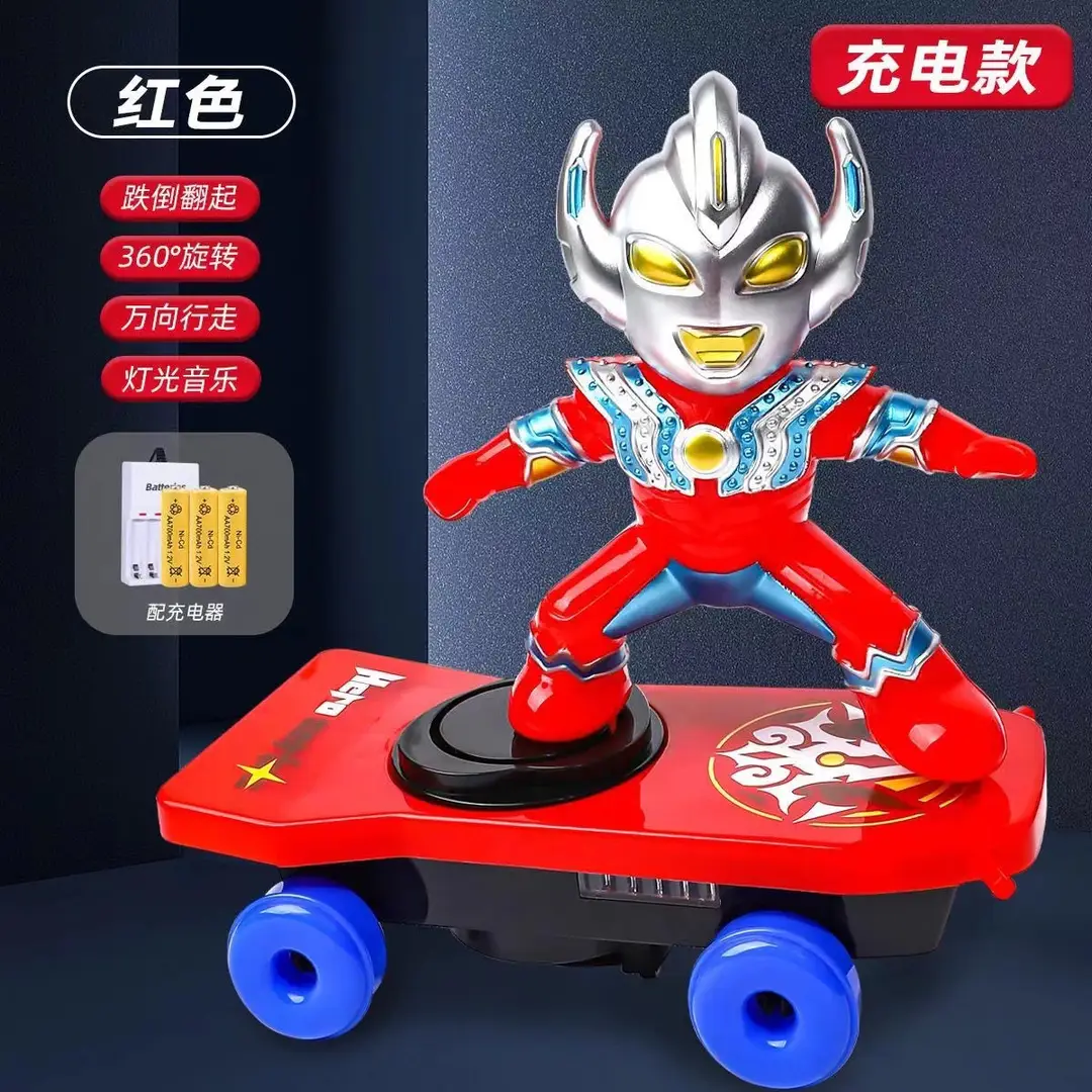 Douyin Spider-Man Toy Stunt Scooter 360 Tumbling Children's Educational Toy Dropshipping