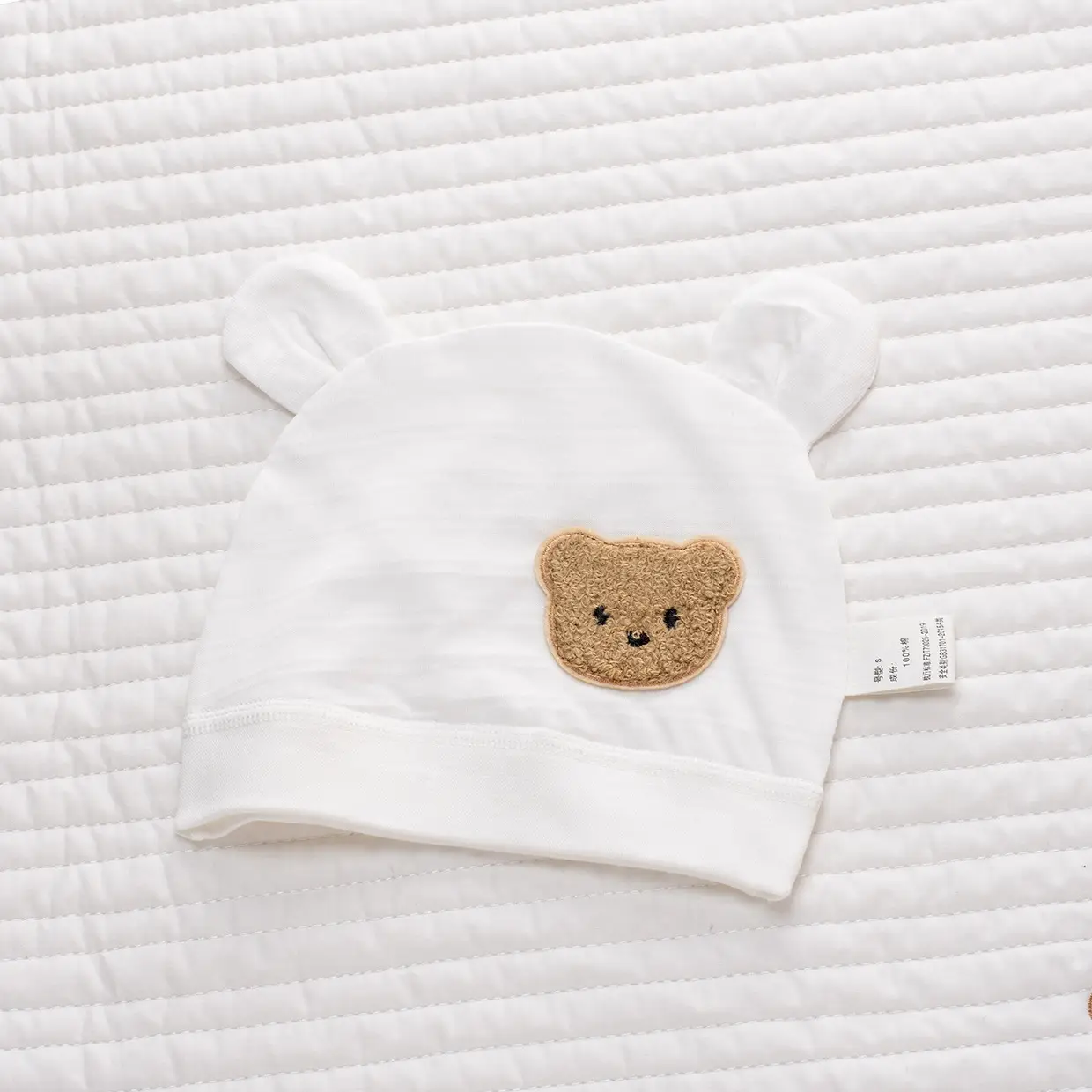 Newborn Pure Cotton Triangle Romper with Heart Neck - Image 10