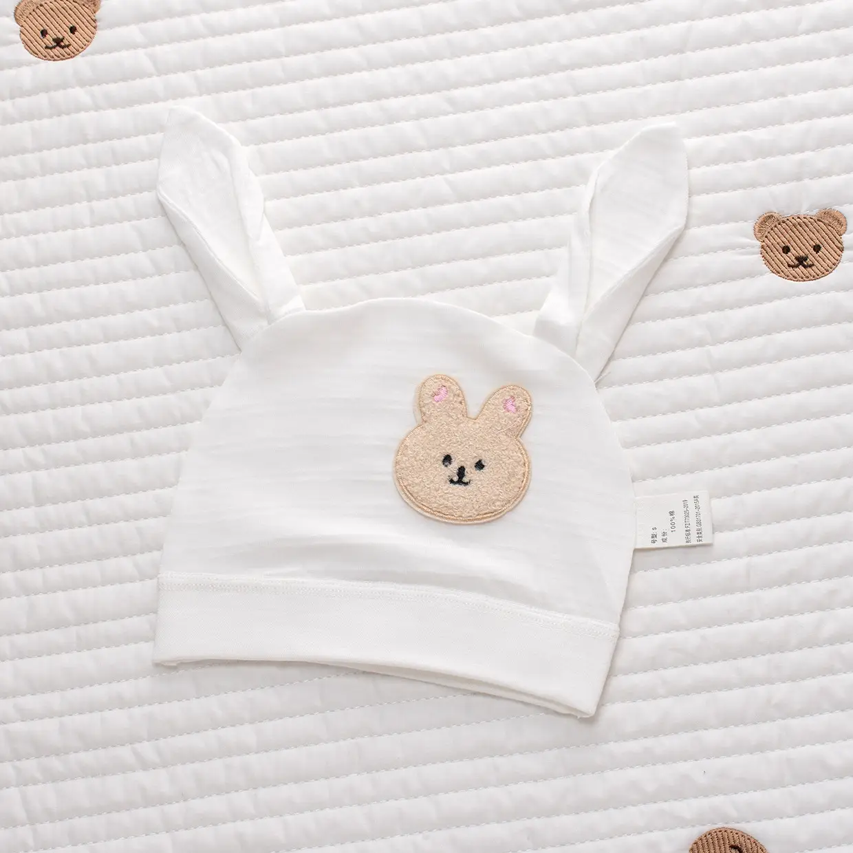 Newborn Pure Cotton Triangle Romper with Heart Neck - Image 9