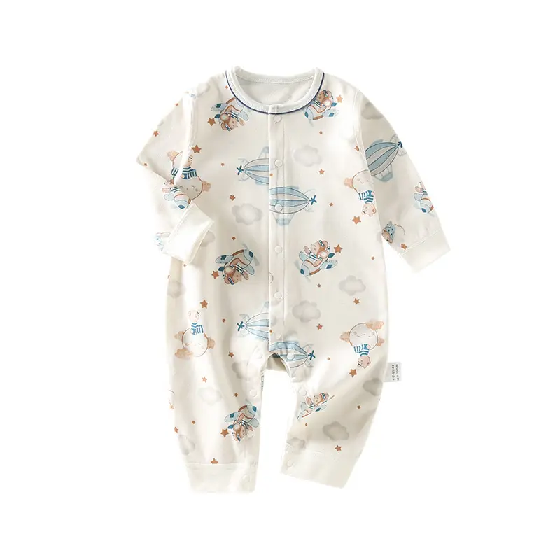 Baby's Cotton Pajamas Full Moon Design - Image 11