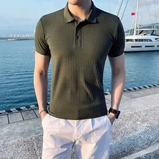 Men Ice Silk Hooded T-Shirt Summer Wear — feature 17