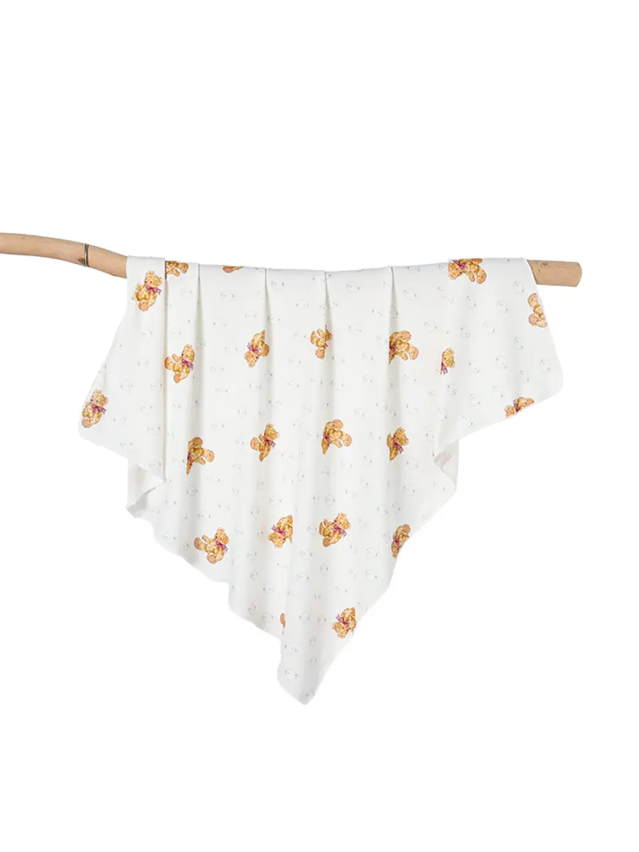 Baby Wrap Towel Bag Spring Autumn Pure Cotton Newborn Hug Quilt - Image 13