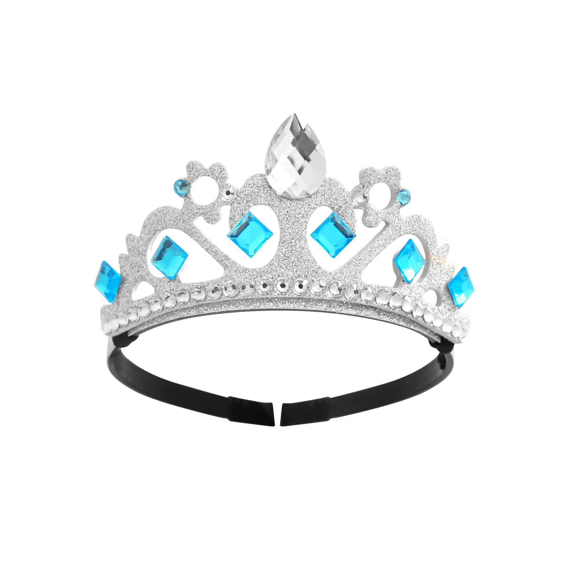 2023 Elsa Princess Dress Blue Puff Fairy Dress - Image 12