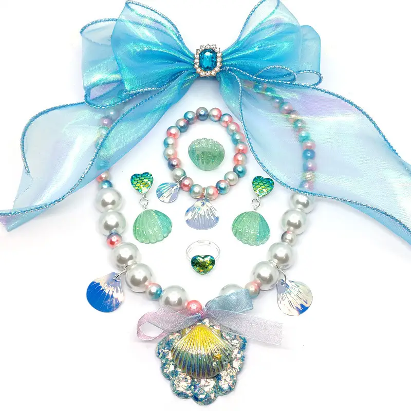 2023 Elsa Princess Dress Blue Puff Fairy Dress - Image 26