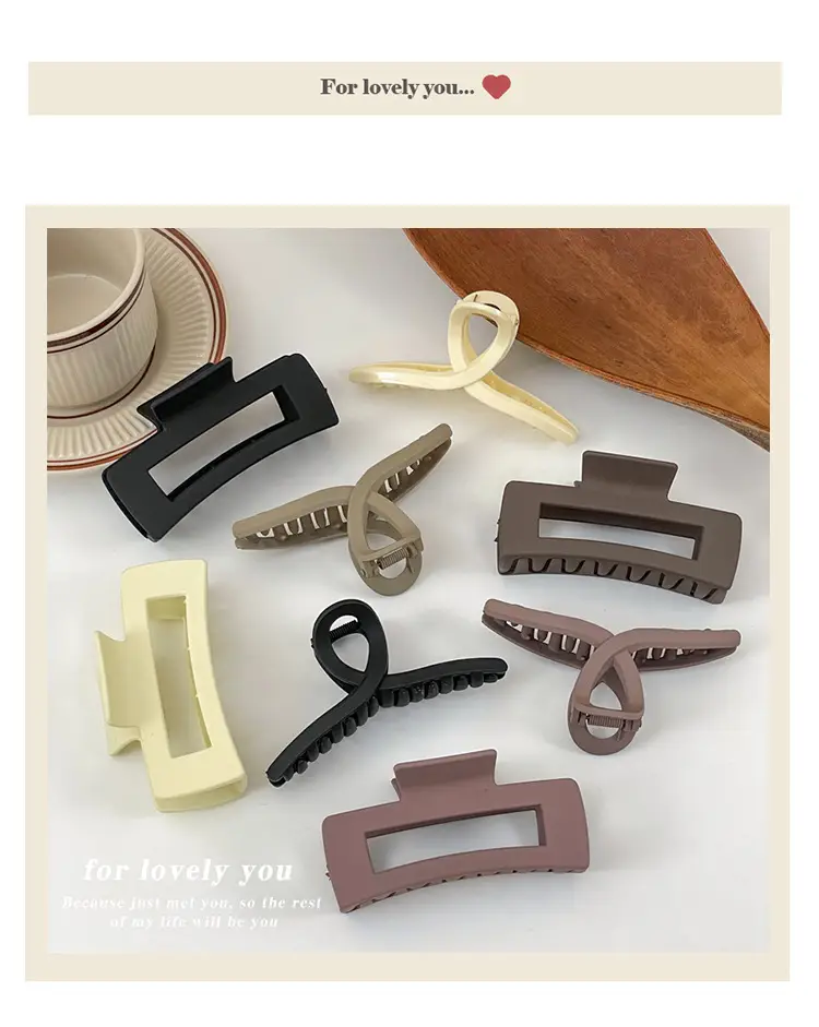 High-Grade Hair Clip for Women Large Shark Clip 2023 — feature 133