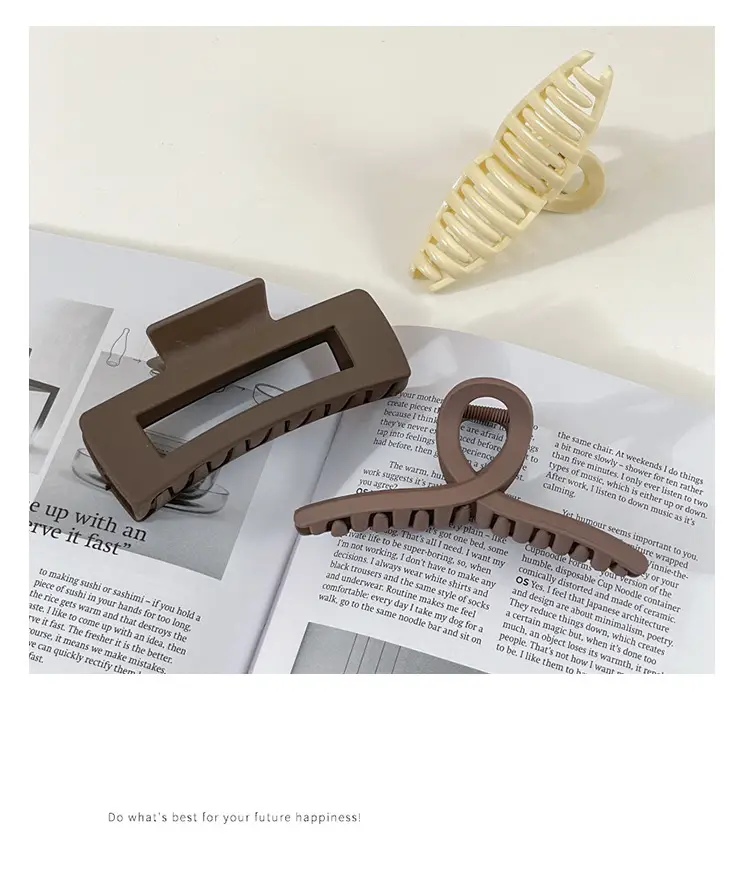 High-Grade Hair Clip for Women Large Shark Clip 2023 — feature 138