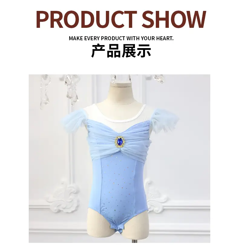 Elsa Dress for Girls Summer Princess Dance Wear — feature 10