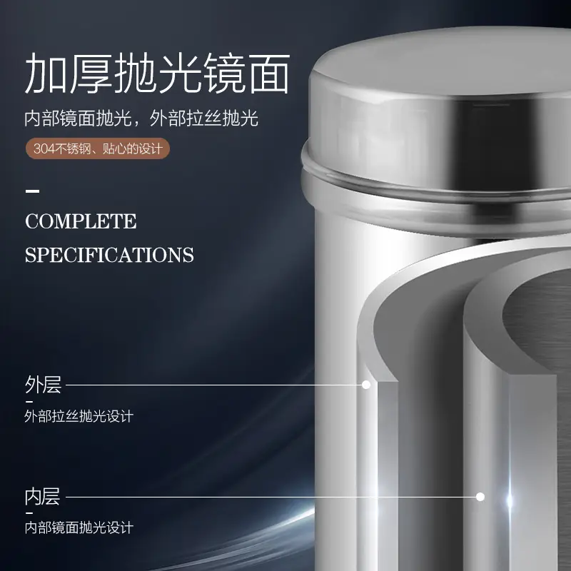 Stainless Steel Tattoo Disinfection Tank 3-Piece Set