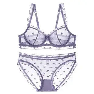 French Lace Underwear Set Black Big Chest Small — feature 16